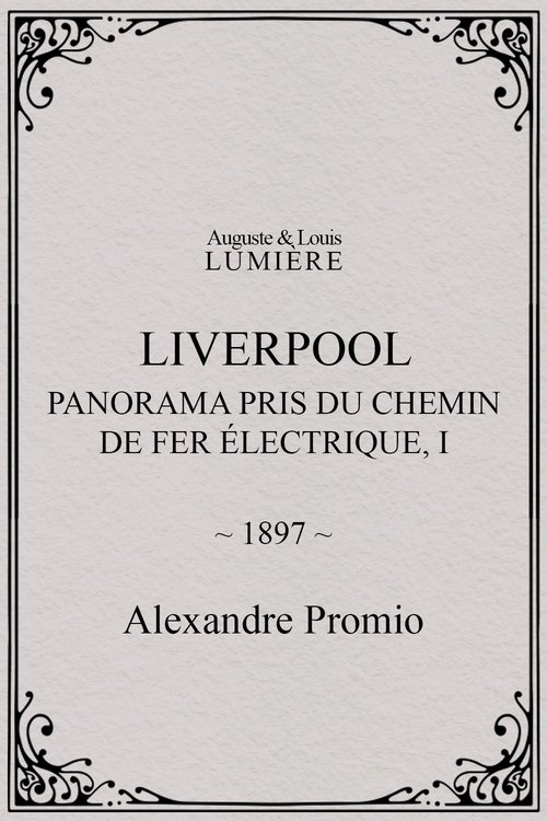 Liverpool, panorama pris du chemin de fer électrique, I